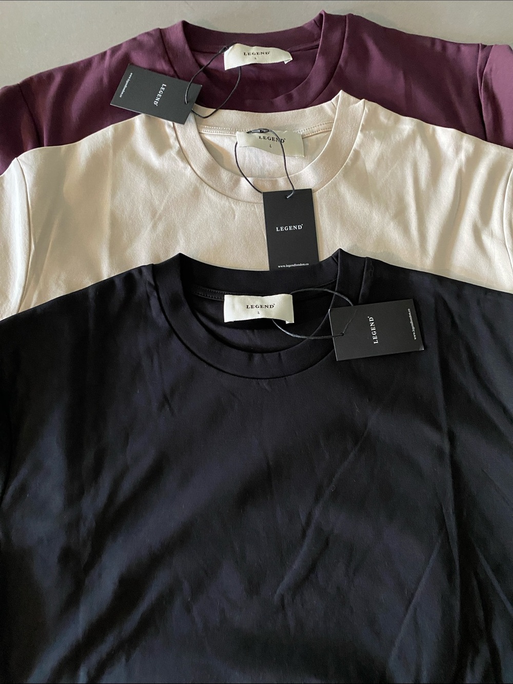 BUNDLE Legend London Zara Maen Donati Wiesmade ALO Express Crew Neck Plum Wine